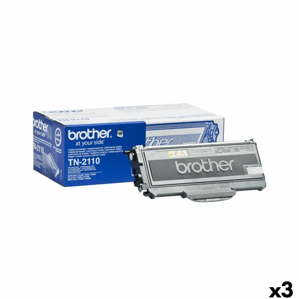 Dažiklis Brother TN-2110 Juoda (3 vnt.)