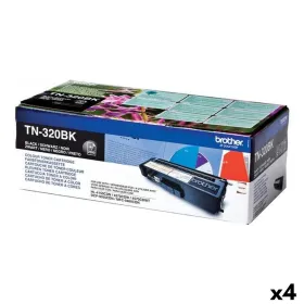 Dažiklis Brother TN320BK Juoda (4 vnt.)