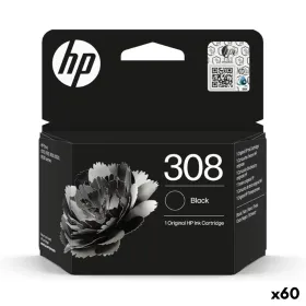 Alkunperäinen mustepatruuna HP Nº 308 Musta (60 osaa)
