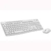 Klaviatuur ja Hiir Logitech Valge Hispaaniakeelne Qwerty (6 Ühikut)