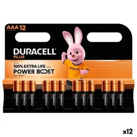 Patareid DURACELL PLUS POWER BOOST 1,5 V AAA 12 Tükid, osad (12 Ühikut)