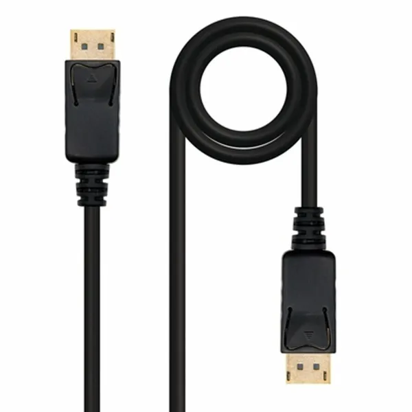 DisplayPort kabelis NANOCABLE 10.15.2300 Juoda 50 cm (0,5 m)
