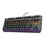 Gaming Keyboard Trust 24407 Black Spanish Qwerty