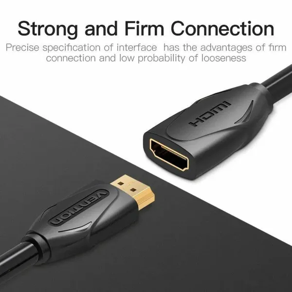 HDMI-kaapeli Vention VAA-B06-B300 Musta 3 m