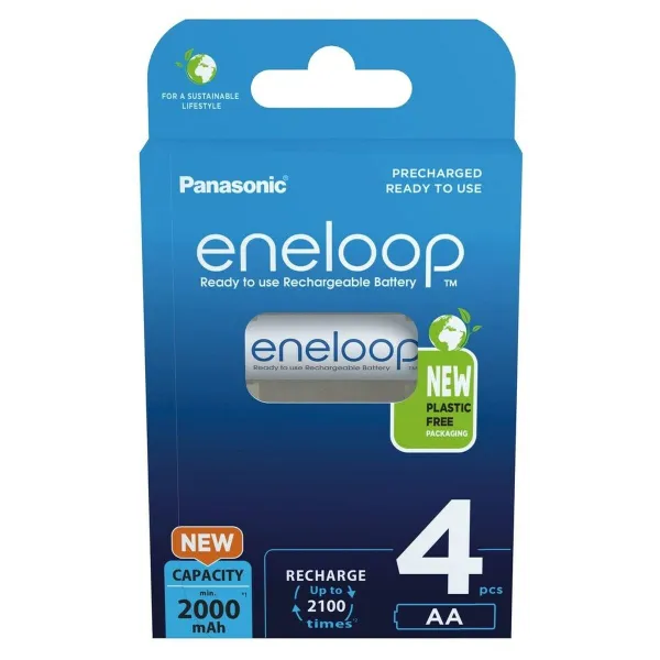 Rechargeable battery Panasonic BK-3MCDE/4CP 2000 mAh 1,2 V 5 V