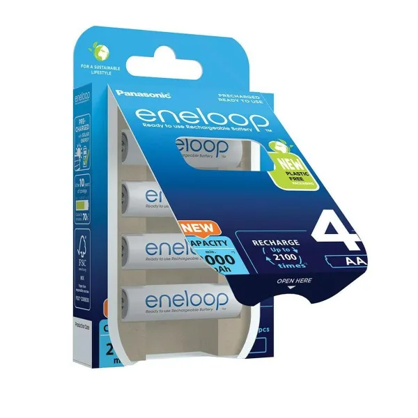 Rechargeable battery Panasonic BK-3MCDE/4CP 2000 mAh 1,2 V 5 V