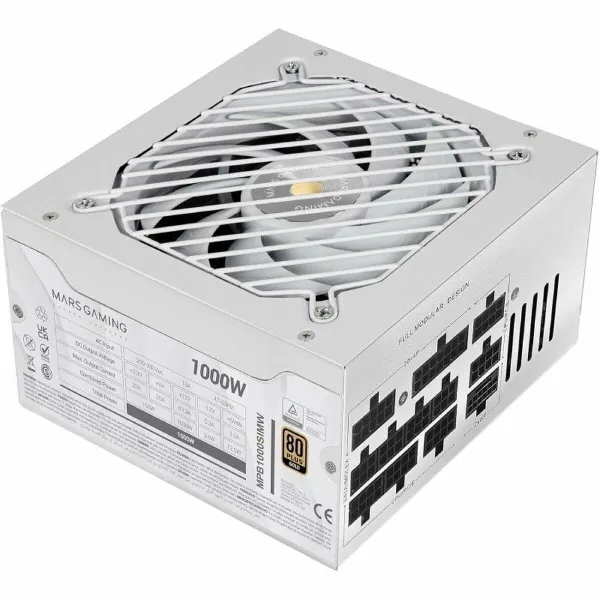 Strāvas padeve Mars Gaming MPB1000SIMW ATX 1000 W 80 Plus Gold