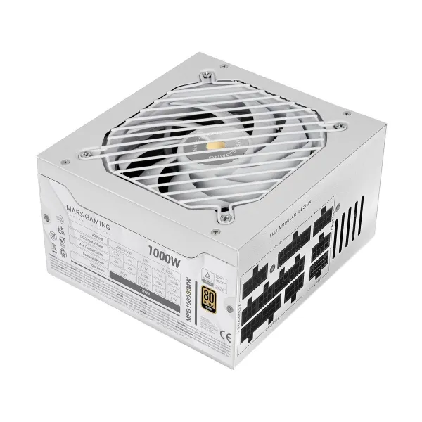 Strāvas padeve Mars Gaming MPB1000SIMW ATX 1000 W 80 Plus Gold