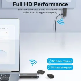 HDMI-adapteri Vention ADCL0 Musta