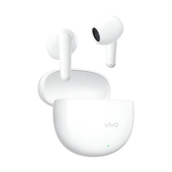 Bevielės ausinės su krovimo dėklu Vivo Buds Air 3 Balta