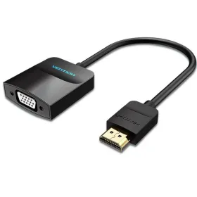 HDMI - VGA Adapteri Vention 42444 Musta 15 cm