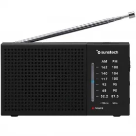 Nešiojamas radijo imtuvas Sunstech RPS412BK