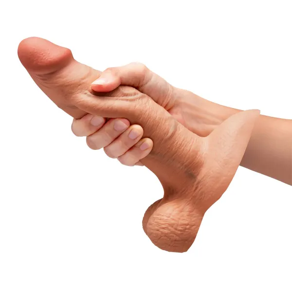 Realistinis vibratorius B-Vibe Silikoninis Ø 6,4-10,2 cm (17,5 cm)
