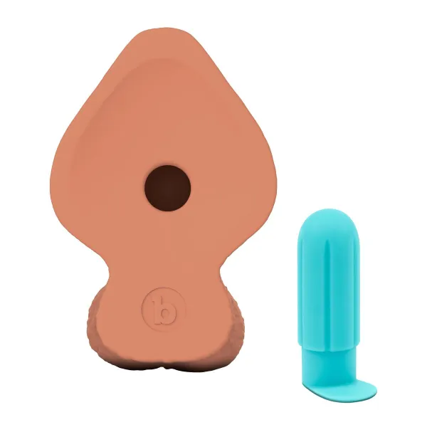 Realistinis vibratorius B-Vibe Silikoninis Ø 6,4-10,2 cm (17,5 cm)