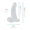 Realistinis vibratorius B-Vibe Silikoninis Ø 4,2 cm (13,2 cm)