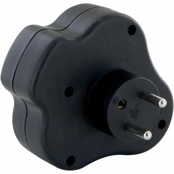 3-socket plugboard with power switch Chacon Dominó 3x16A