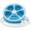 4-socket plugboard with power switch Chacon 4X16 A 3680 W (1,5 m)