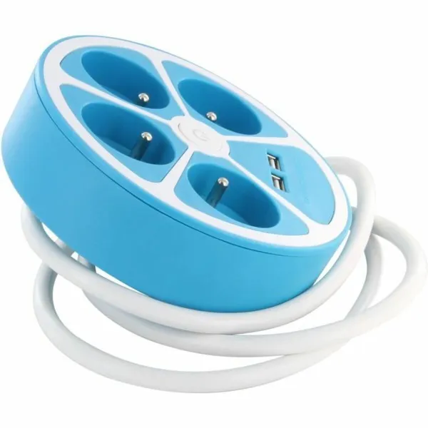4-socket plugboard with power switch Chacon 4X16 A 3680 W (1,5 m)