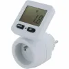 Plug with consumption meter Chacon 54351 White