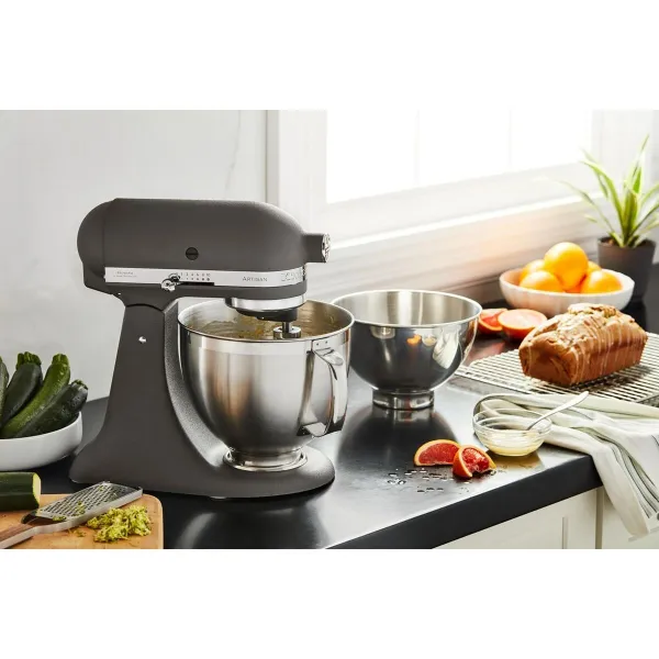 Food Processor KitchenAid 5KSM185PSEGR Grey 300 W 4,8 L