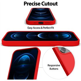 Case Mercury Silicone Case Samsung A725 A72 red