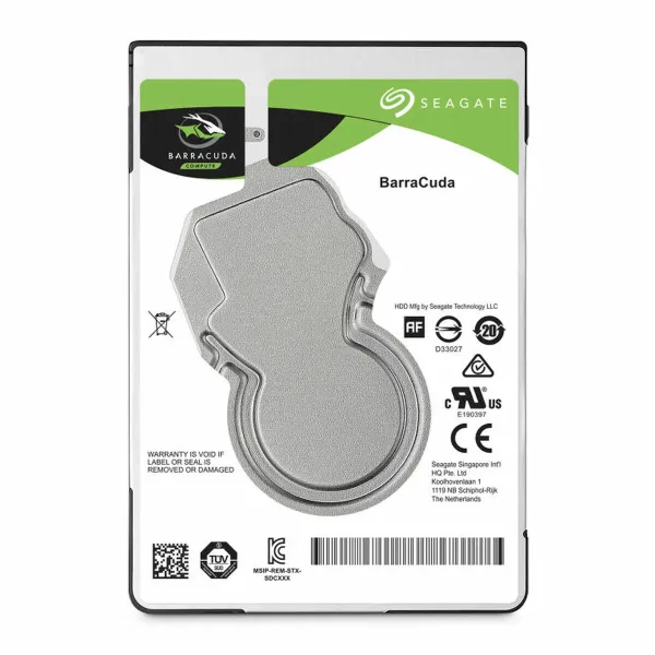 Cietais Disks Seagate Barracuda 2,5" 5400 rpm