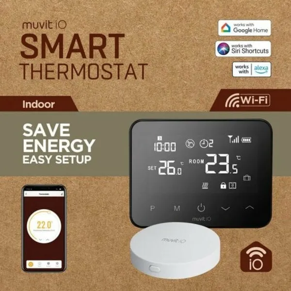 Thermostat Muvit iO White