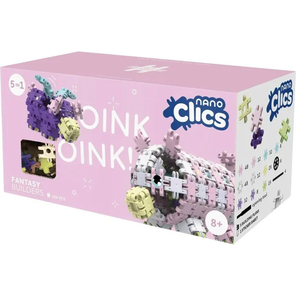 Statybos rinkinys Clics NC005 250 Dalys