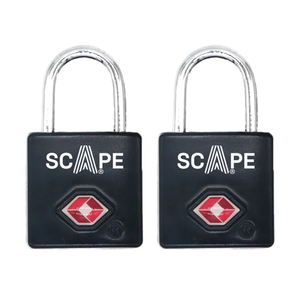 Avainriippulukko Scape Travel TSA-K02 Metalli Suorakulmainen