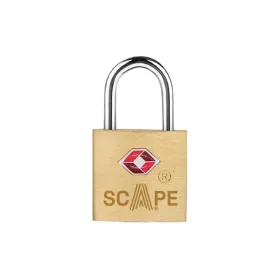 Spynos raktas Scape Travel TSA-386 Žalvaris Stačiakampis