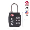 Kombinuota spynelė Scape Travel TSA-002
