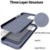 Case Mercury Silicone Case Samsung S926 S24 Plus lavander gray