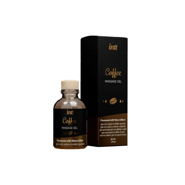 Massage Gel Intt 30 ml Heating Effect Coffee
