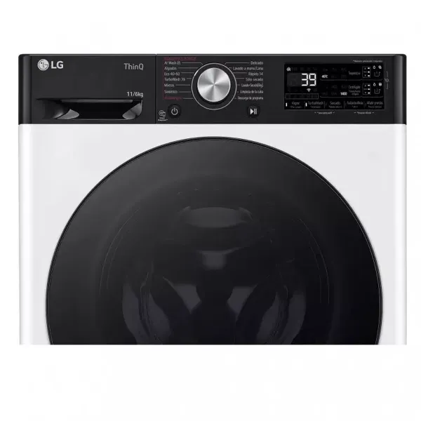 Protinga Skalbimo Mašina-Džiovyklė LG AI Direct Drive TurboWash 360º 1400 rpm 11 kg/6 kg