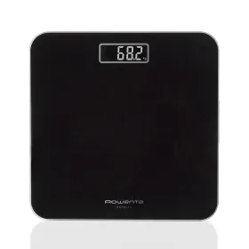 Digital Bathroom Scales Rowenta BS1800V0 Black Tempered Glass 160 kg