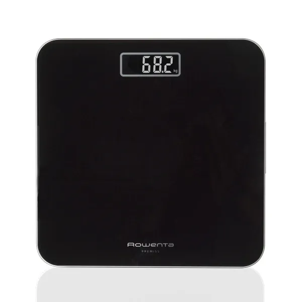 Digital Bathroom Scales Rowenta BS1800V0 Black Tempered Glass 160 kg