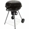 Söegrill Ratastega Aktive Textilene 57 x 86 cm Must