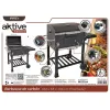 Coal Barbecue with Cover and Wheels Aktive 102 x 65 x 104 cm