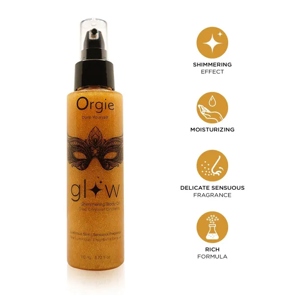 Erotiskā masāžas eļļa Orgie Glow 110 ml