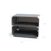 Shoe cupboard Grey (Refurbished C)
