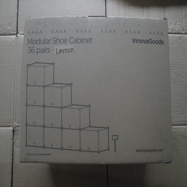 Shoe cupboard InnovaGoods White Iron (Refurbished C)