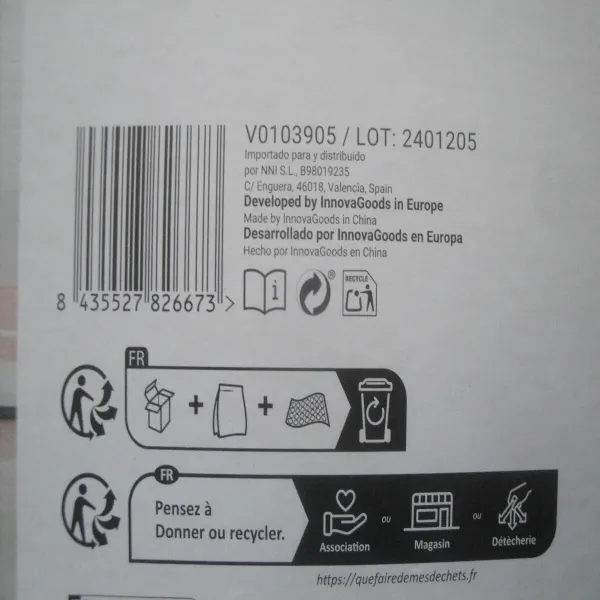 Batų lentyna InnovaGoods Balta Metalinis Plastmasinis (Naudoti B)