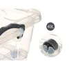 Sandėliavimo dėžutė Kipit Plastmasinis 40 L Su ratais (Naudoti D)