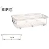 Sandėliavimo dėžutė Kipit Plastmasinis 40 L Su ratais (Naudoti D)