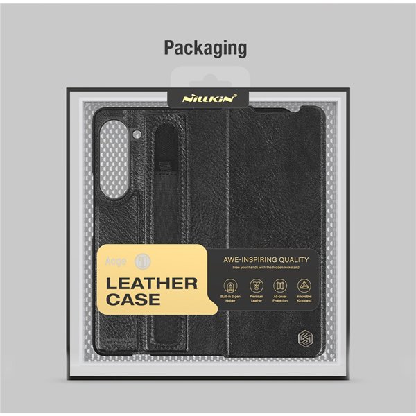 Case Nillkin Aoge Leather Case Samsung F946 Z Fold5 5G brown