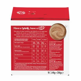 Kohvikapslid Dolce Gusto DOLCE G.12581057 16 Tükid, osad (16 Ühikut)