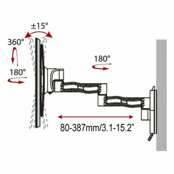TV Mount Haeger 5608475 17" - 37