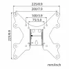 TV Mount Haeger 5608475 23" - 37