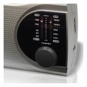 Radio AM/FM Haeger PR-BIB.004B Harmaa