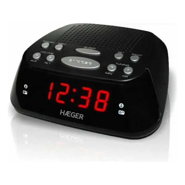 Kelloradio Haeger RA-06B.005B Musta